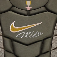 Adley Rutschman Baltimore Orioles Autographed Game-Used Gray Nike Chest Protector vs. Seattle Mariners on May 18, 2024