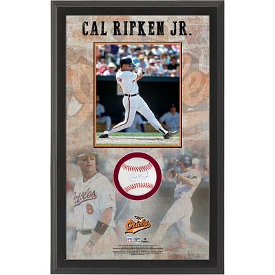 Cal Ripken Jr. Baltimore Orioles Autographed Baseball Shadow Box