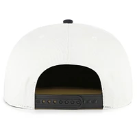 Men's '47 White/Black Baltimore Orioles Foundation Captain Snapback Hat