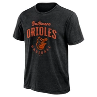 Men's Darius Rucker Collection by Fanatics Black Baltimore Orioles Cooperstown Washed T-Shirt