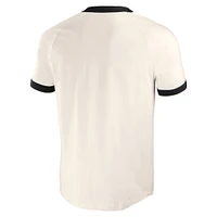 Men's Darius Rucker Collection by Fanatics White Baltimore Orioles Henley Raglan T-Shirt