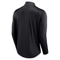 Men's Fanatics Black Baltimore Orioles Tough Minded Lightweight Quarter-Zip Pullover