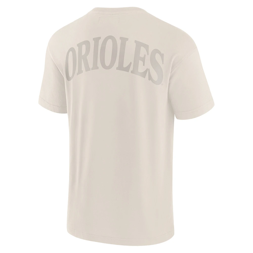 Men's Fanatics Cream Baltimore Orioles Elements Iconic T-Shirt