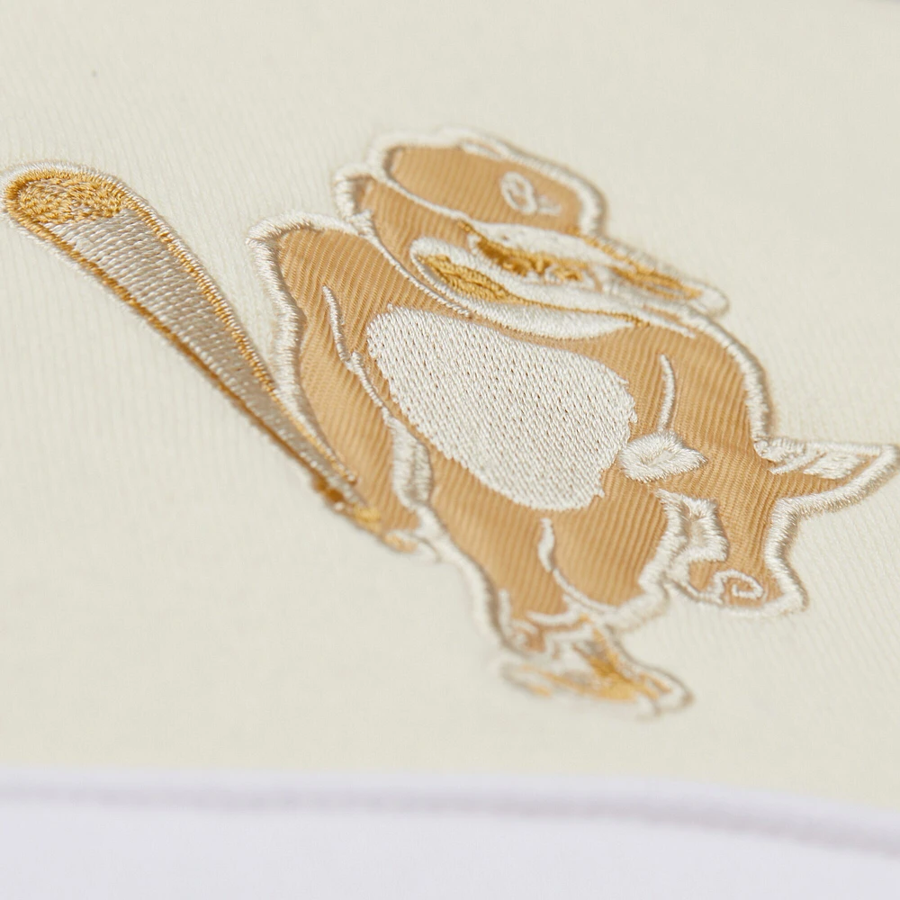 Sweat à capuche Mitchell & Ness pour homme, couleur beige/crème, entraîneur-chef des Orioles de Baltimore
