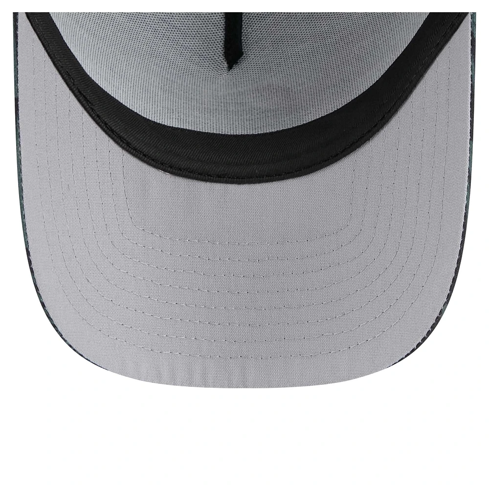 Men's New Era  Black Baltimore Orioles 9FORTY A-Frame Trucker Adjustable Hat