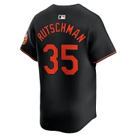 Men's Nike Adley Rutschman Black Baltimore Orioles Alternate Limited Player Jersey