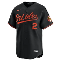 Men's Nike Gunnar Henderson Black Baltimore Orioles Alternate Limited Player Jersey