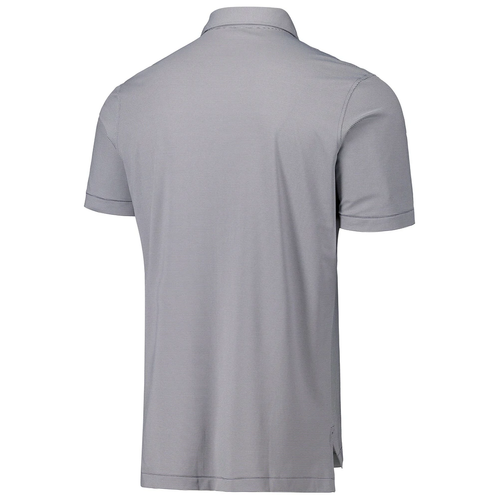 Men's Peter Millar Black Baltimore Orioles Jubilee Stripe Stretch Jersey Polo