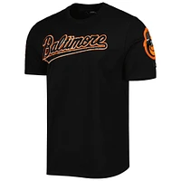 Men's Pro Standard Black Baltimore Orioles Team Logo T-Shirt
