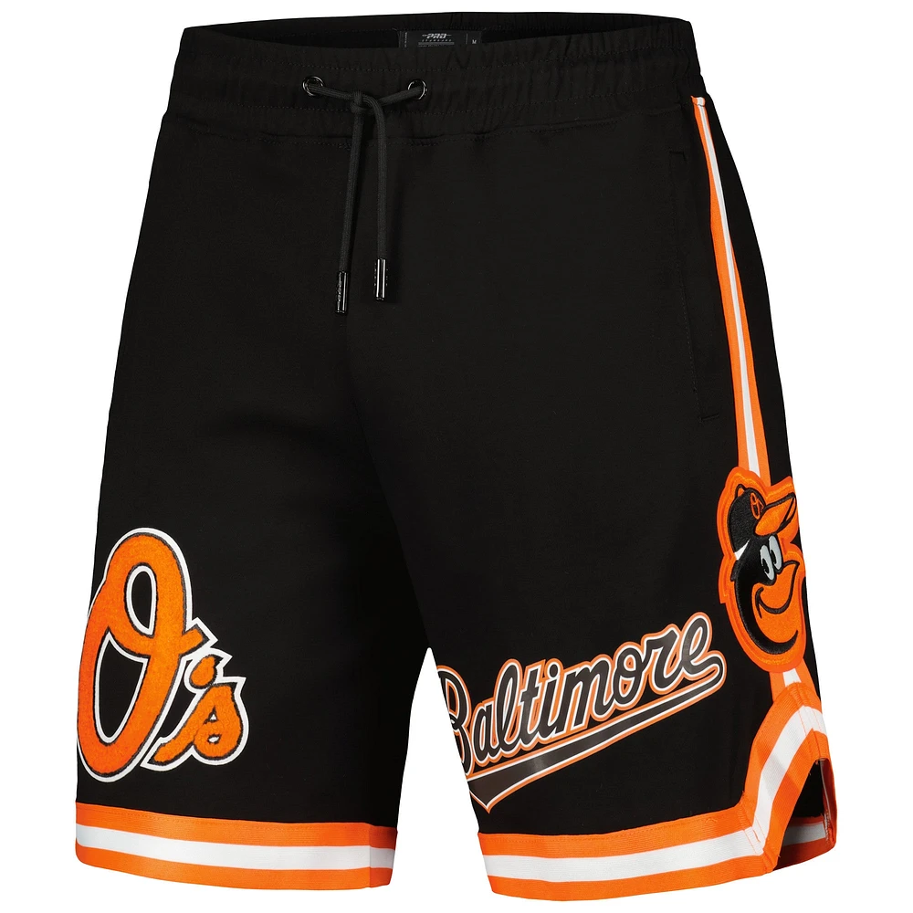 Men's Pro Standard Black Baltimore Orioles Team Shorts