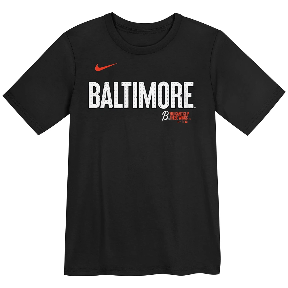 Preschool Nike Jackson Holliday Black Baltimore Orioles City Connect Player Name & Number T-Shirt