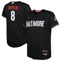 Toddler Nike Cal Ripken Black Baltimore Orioles City Connect Replica Player Jersey