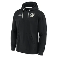Unisex Fanatics Black Baltimore Orioles Elements Super Soft Fleece Pullover Hoodie