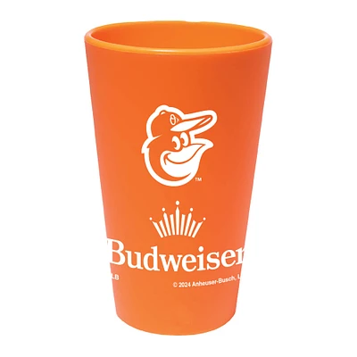 V110681 Verre à pinte en silicone Oriole 16oz - MLB x Budweiser CUPGLA 1703824 #2
