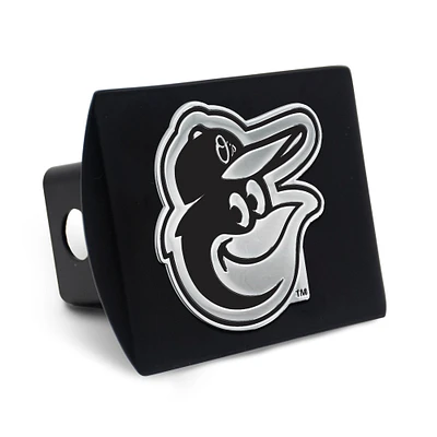 Housse d'attelage WinCraft Premium en métal chromé avec logo des Baltimore Orioles