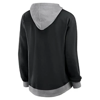 Women's Fanatics  Black Baltimore Orioles Hit It French Terry Full-Zip Hoodie