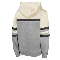 Youth Mitchell & Ness  Cream Baltimore Orioles Head Coach Pullover Hoodie