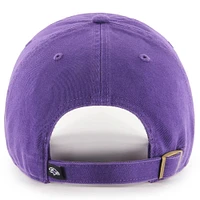 '47 Brand Baltimore Ravens Clean Up Adjustable Hat - Purple