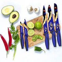 Baltimore Ravens 5-Piece Stainless Steel Cutlery Knife Set