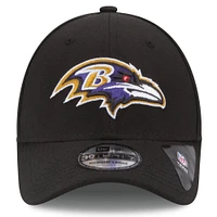 Baltimore Ravens New Era 39THIRTY Team Classic Flex Hat - Black
