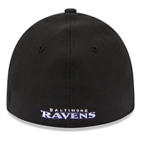 Baltimore Ravens New Era 39THIRTY Team Classic Flex Hat - Black