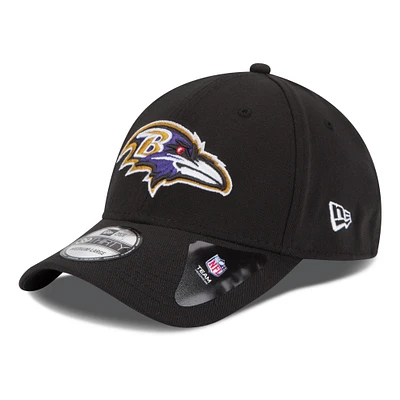 Casquette flex classique 39THIRTY Team New Era Ravens de Baltimore noir