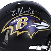 Ed Reed Baltimore Ravens Autographed Riddell Speed Authentic Helmet