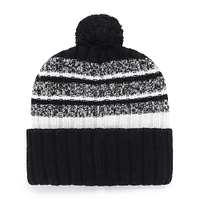 Men's '47  Black Baltimore Ravens Tavern Cuffed Knit Hat with Pom