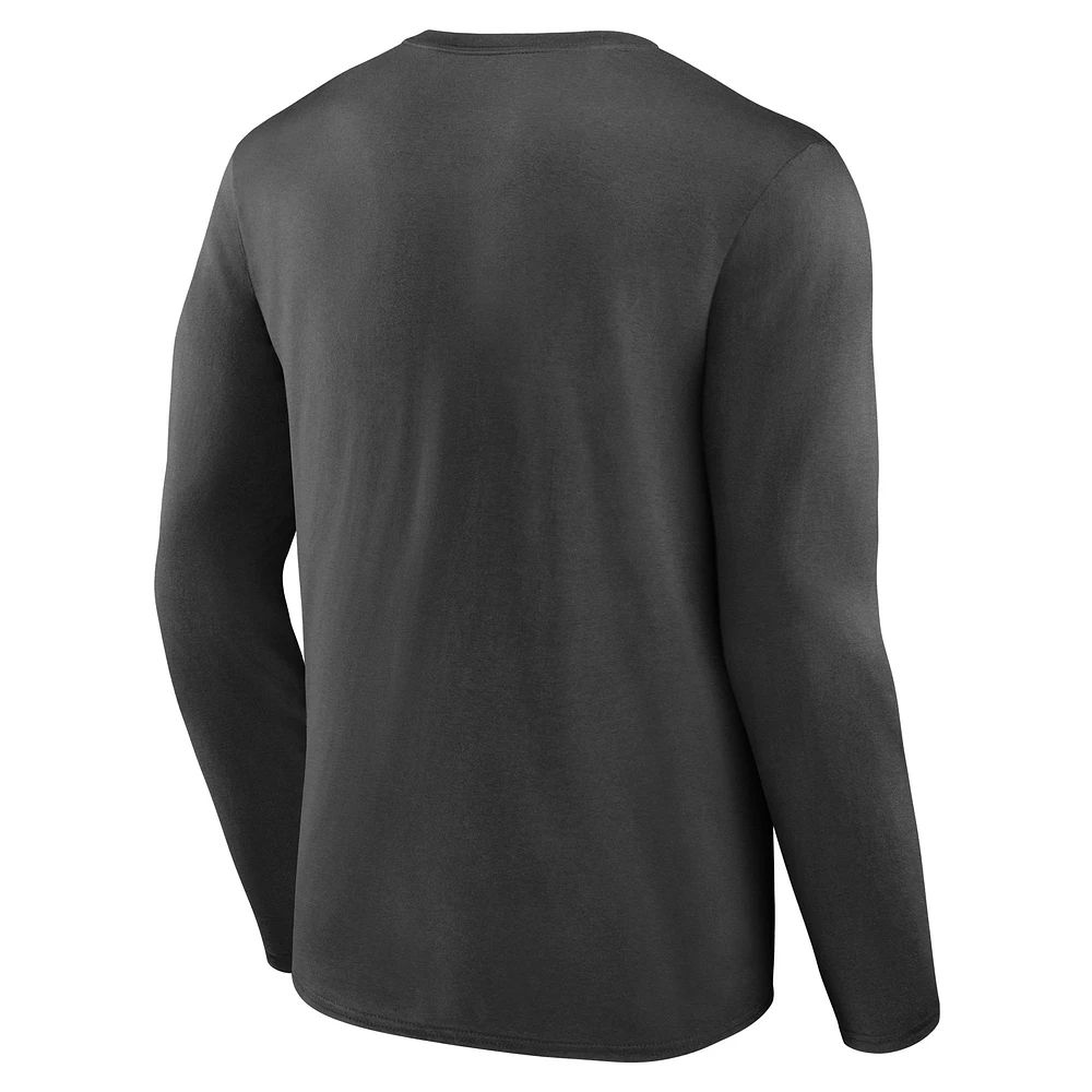 Men's Fanatics  Black Baltimore Ravens Long Sleeve T-Shirt