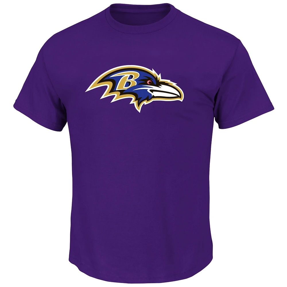 Men's Fanatics Derrick Henry Purple Baltimore Ravens Big & Tall Name Number T-Shirt