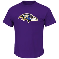 Men's Fanatics Derrick Henry Purple Baltimore Ravens Big & Tall Name Number T-Shirt