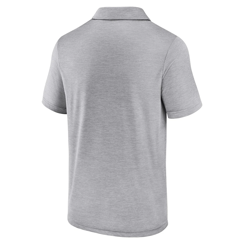 Men's Fanatics Gray Baltimore Ravens Making Waves Polo