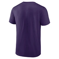 Men's Fanatics  Purple Baltimore Ravens Blocked T-Shirt