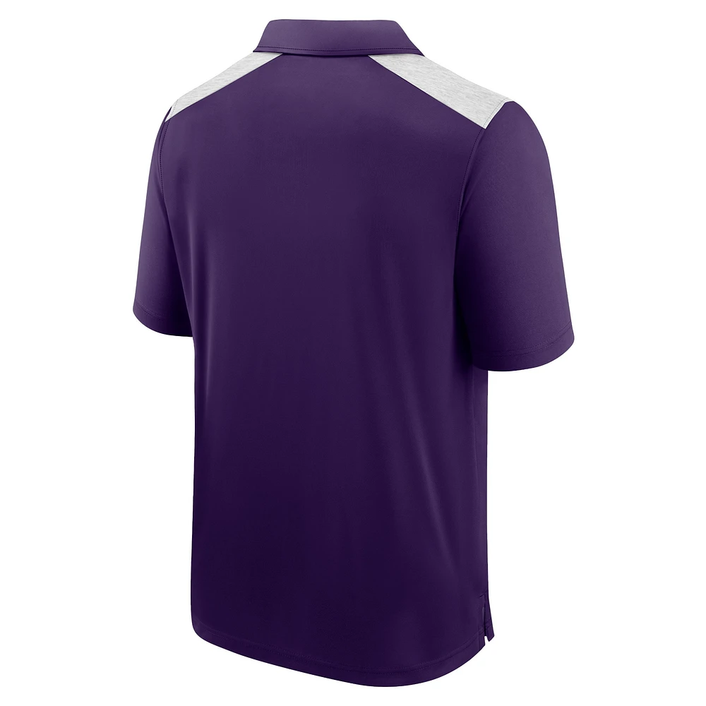 Men's Fanatics Purple Baltimore Ravens Primary Polo