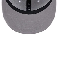 Men's New Era Baltimore Ravens Main White on White 9FIFTY Snapback Hat