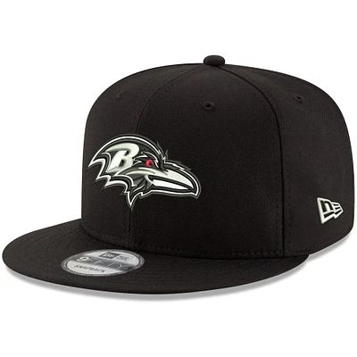 Casquette réglable New Era Baltimore Ravens B-Dub 9FIFTY pour homme