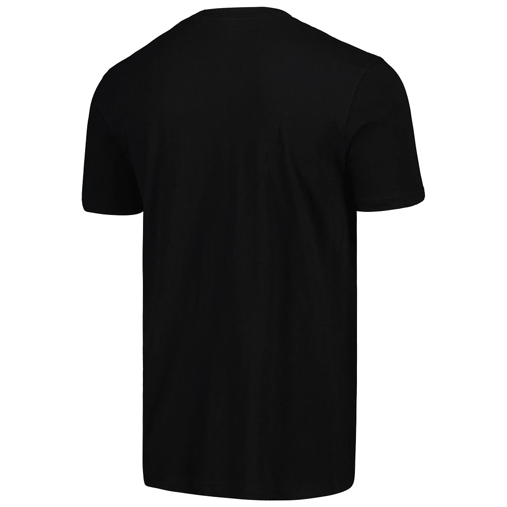 Men's New Era Black Baltimore Ravens Camo Logo T-Shirt