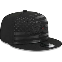 Men's New Era Black Baltimore Ravens Independent 9FIFTY Snapback Hat