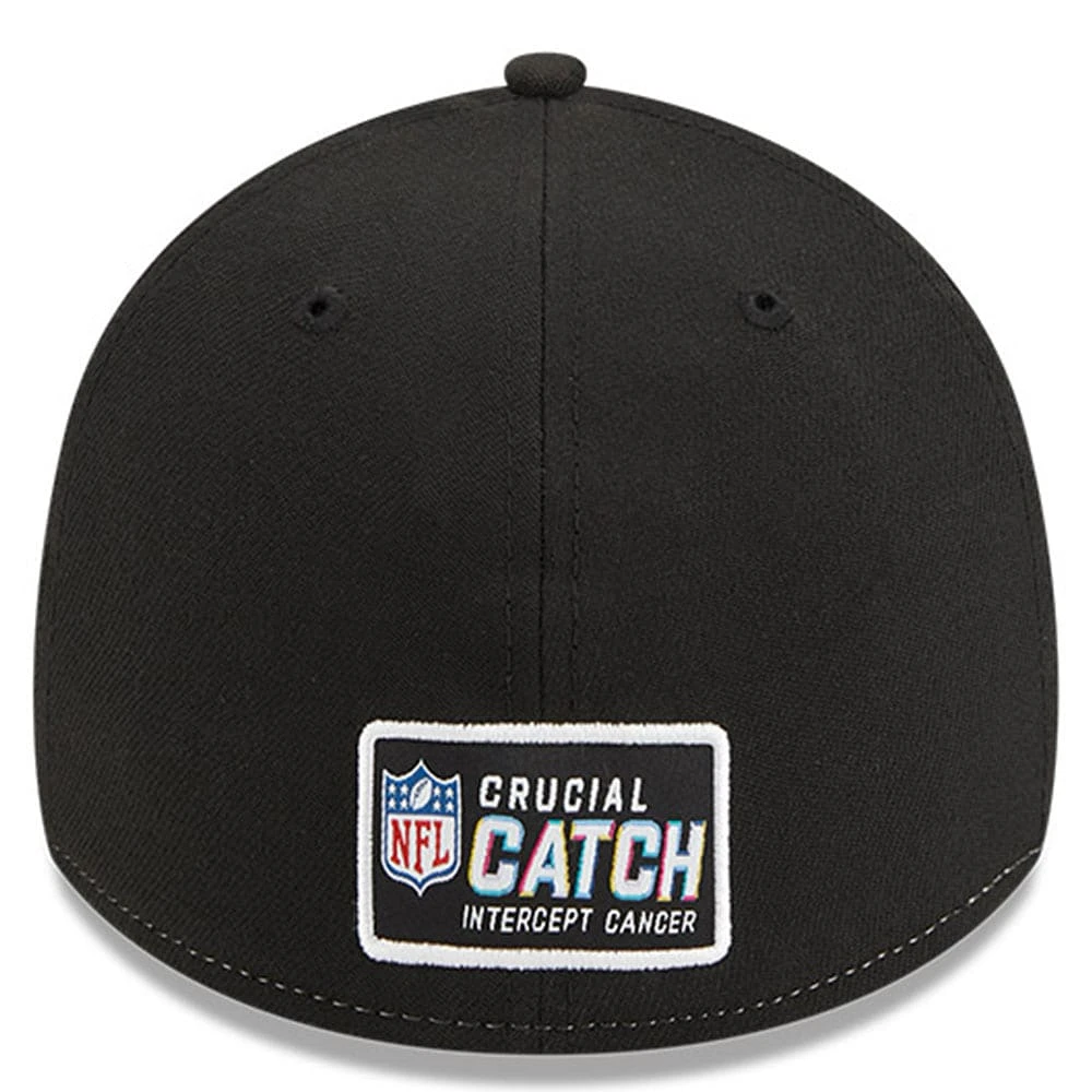 Men's New Era  Pink Baltimore Ravens 2023 NFL Crucial Catch 39THIRTY Flex Hat