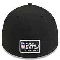 Men's New Era  Pink Baltimore Ravens 2023 NFL Crucial Catch 39THIRTY Flex Hat