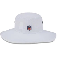 Men's New Era White Baltimore Ravens 2023 NFL Training Camp Panama Bucket Hat