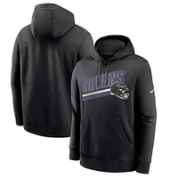 Men's Nike Black Baltimore Ravens Club Fleece Pullover Hoodie