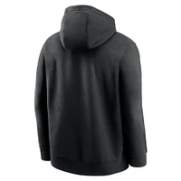 Men's Nike Black Baltimore Ravens Club Fleece Pullover Hoodie