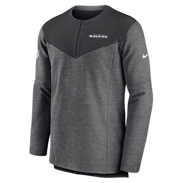 Haut pour homme Nike Baltimore Ravens Sideline Lockup Performance - Noir