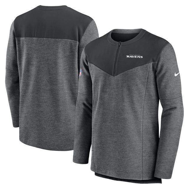 Haut pour homme Nike Baltimore Ravens Sideline Lockup Performance - Noir