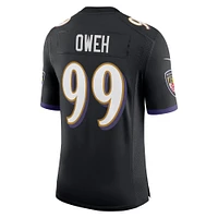 Men's Nike Odafe Oweh Baltimore Ravens Vapor Limited Jersey