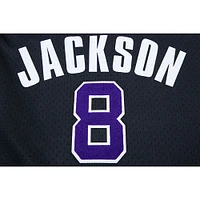 Haut Pro Standard Lamar Jackson noir avec nom et numéro de joueur Baltimore Ravens pour homme