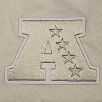 Sweat à capuche manches courtes pour homme Pro Standard Tan Baltimore Ravens Neutrals Capsule