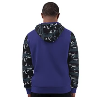 Men's Starter Purple Baltimore Ravens Thursday Night Gridiron Full-Zip Hoodie