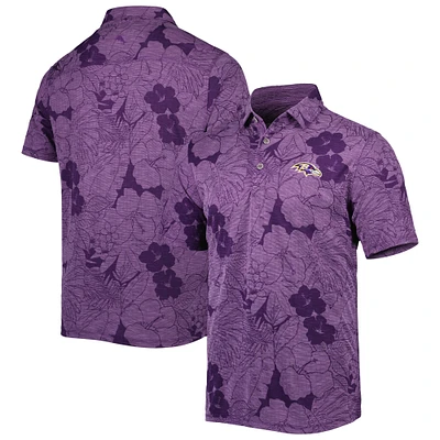 Polo Big & Tall Miramar Blooms des Ravens de Baltimore Tommy Bahama pour homme